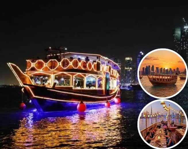 Dubai Traditional Dhow Boat Cruise